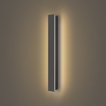 Brilagi - Zewnętrzny kinkiet LED LINEAR LED/12W/230V 3000K IP65 50 cm antracyt