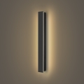 Brilagi - Zewnętrzny kinkiet LED LINEAR LED/12W/230V 3000K IP65 50 cm czarny