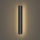 Brilagi - Zewnętrzny kinkiet LED LINEAR LED/12W/230V 3000K IP65 50 cm czarny