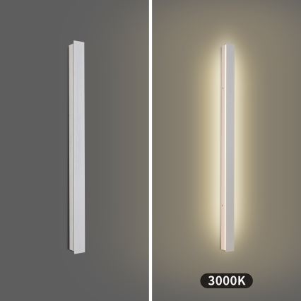 Brilagi - Kinkiet zewnętrzny LED LINEAR LED/22W/230V 3000K IP65 100 cm biały CRI 90