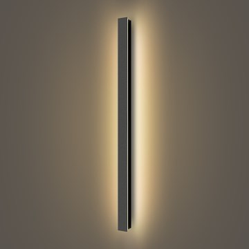 Brilagi - zewnętrzny kinkiet LED LINEAR LED/22W/230V 3000K IP65 100 cm czarny
