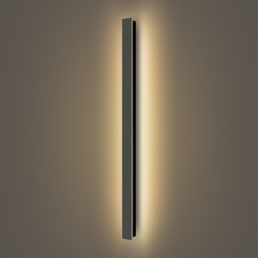 Brilagi - zewnętrzny kinkiet LED LINEAR LED/22W/230V 3000K IP65 100 cm czarny