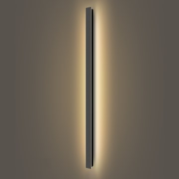 Brilagi - Zewnętrzny kinkiet LED LINEAR LED/32W/230V 3000K IP65 140 cm czarny