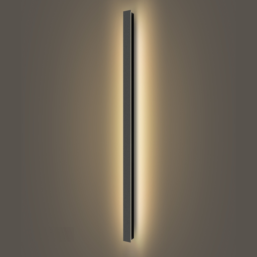 Brilagi - Zewnętrzny kinkiet LED LINEAR LED/32W/230V 3000K IP65 140 cm czarny