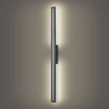 Brilagi - Zewnętrzny kinkiet LED LINEO 24W/230V 4000K IP65 100 cm antracyt