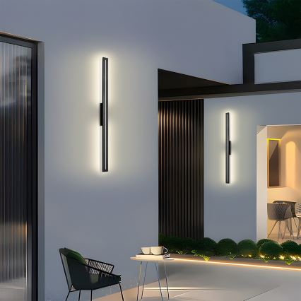 Brilagi - Zewnętrzny kinkiet LED LINEO LED/24W/230V 4000K IP65 100 cm czarny CRI 90