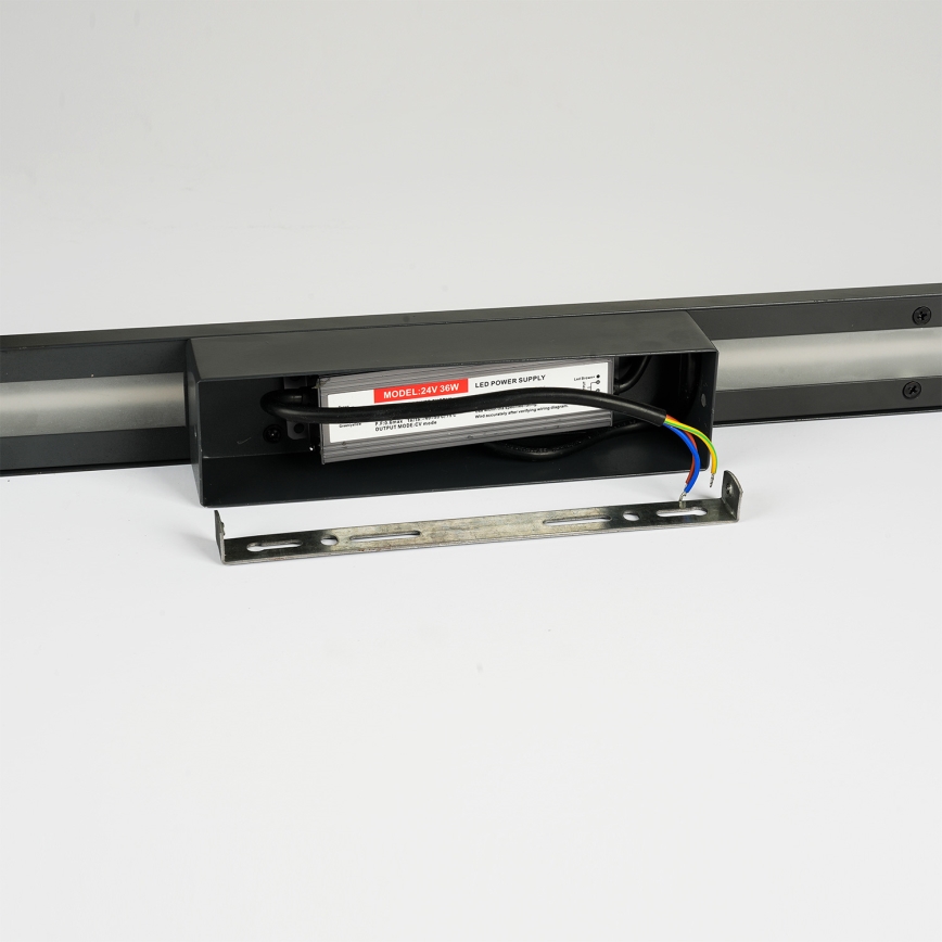 Brilagi - Zewnętrzny kinkiet LED LINEO LED/24W/230V 4000K IP65 100 cm czarny CRI 90