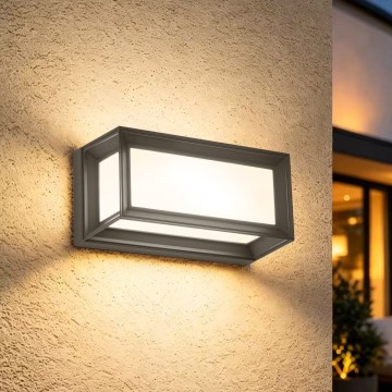 Brilagi - Zewnętrzny kinkiet LED PARKER LED/12W/230V 3000/4500/6000K antracyt IP44