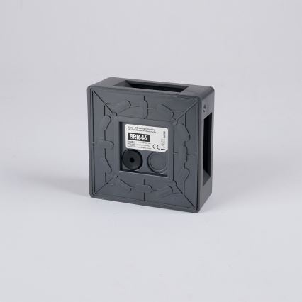 Brilagi - Zewnętrzny kinkiet LED QUADRAY LED/6W/230V antracyt IP54