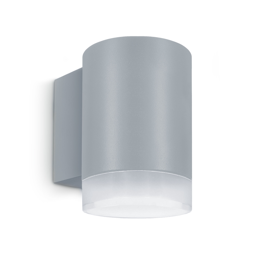 Brilagi - LED RGBW ściemnialna zewnętrzna oprawa ścienna MATERA 1xGU10/4,8W/230V 3000K IP54 szara + pilot zdalnego sterowania