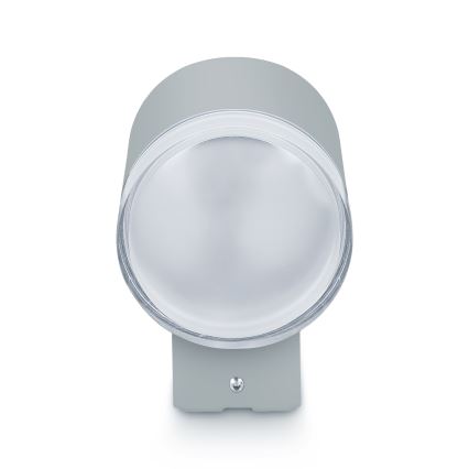 Brilagi - LED RGBW ściemnialna zewnętrzna oprawa ścienna MATERA 1xGU10/4,8W/230V 3000K IP54 szara + pilot zdalnego sterowania