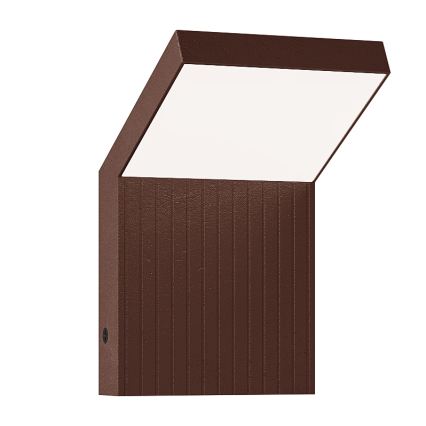 BRILAGI - Zewnętrzny kinkiet LED RIANO LED/8W/230V, brązowy, IP65