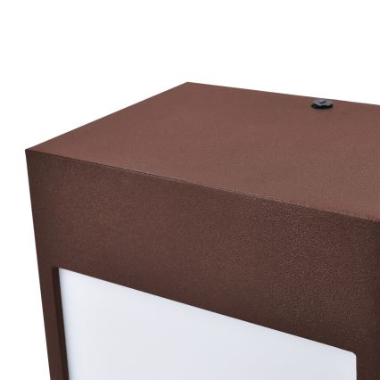 Brilagi - Zewnętrzny kinkiet LED TERNI LED/12W/230V brązowy IP44