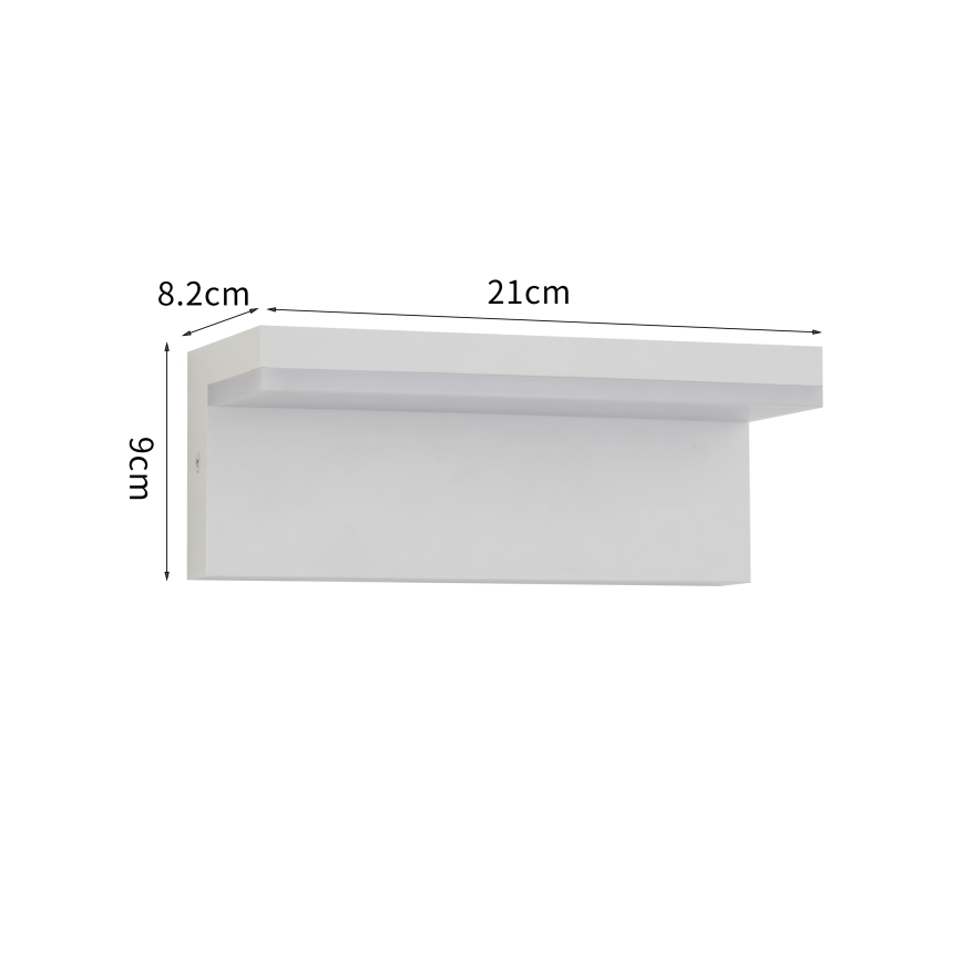Brilagi - zewnętrzny kinkiet LED TESSI LED/10W/230V biały IP54