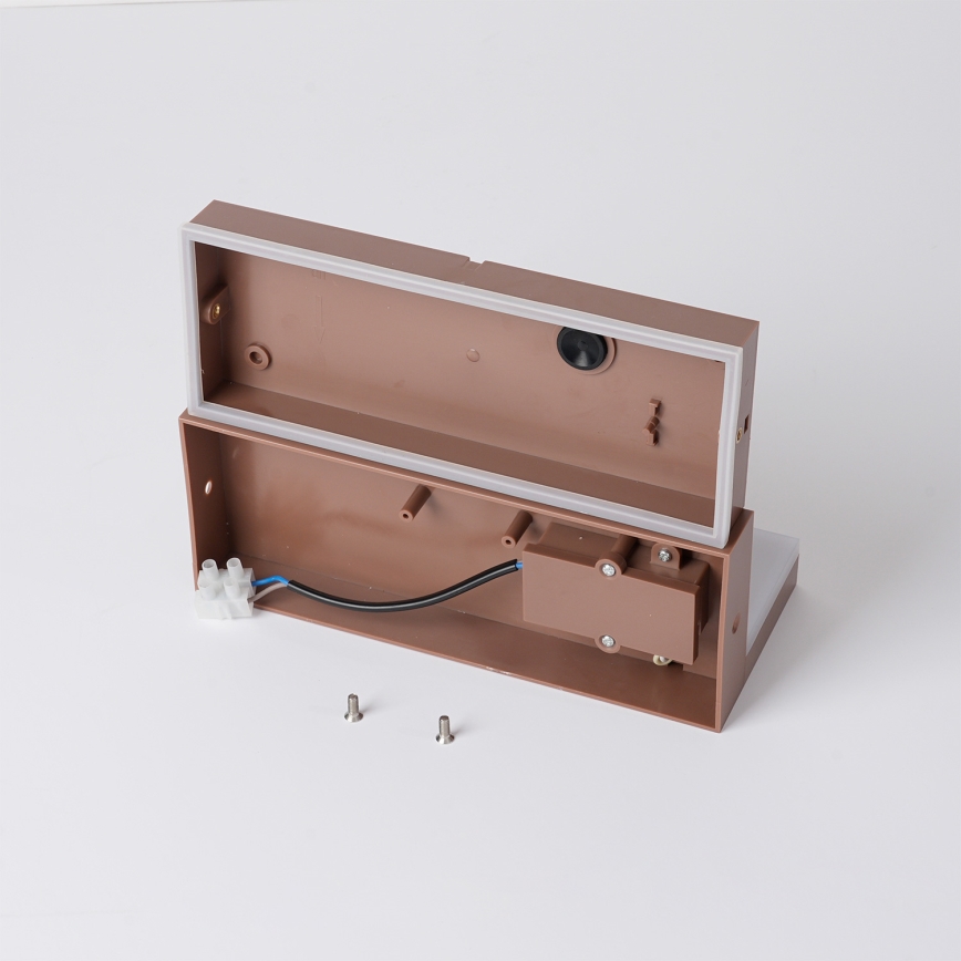 Brilagi - Zewnętrzny kinkiet LED TESSI LED/10W/230V brązowy IP54