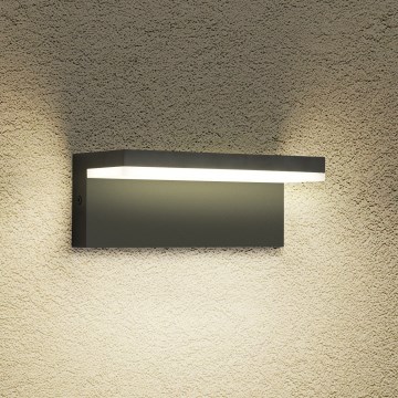 Brilagi - Zewnętrzny kinkiet LED TESSI LED/10W/230V czarny IP54