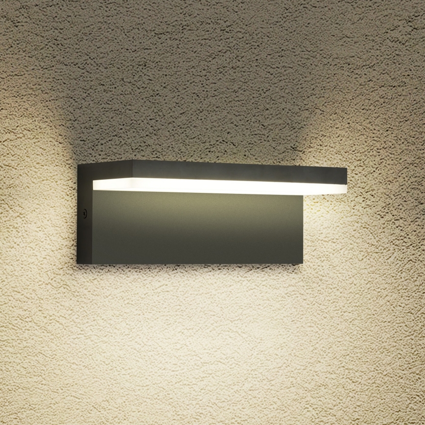 Brilagi - Zewnętrzny kinkiet LED TESSI LED/10W/230V czarny IP54