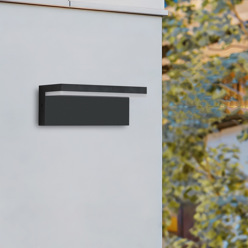 Brilagi - Zewnętrzny kinkiet LED TESSI LED/10W/230V czarny IP54