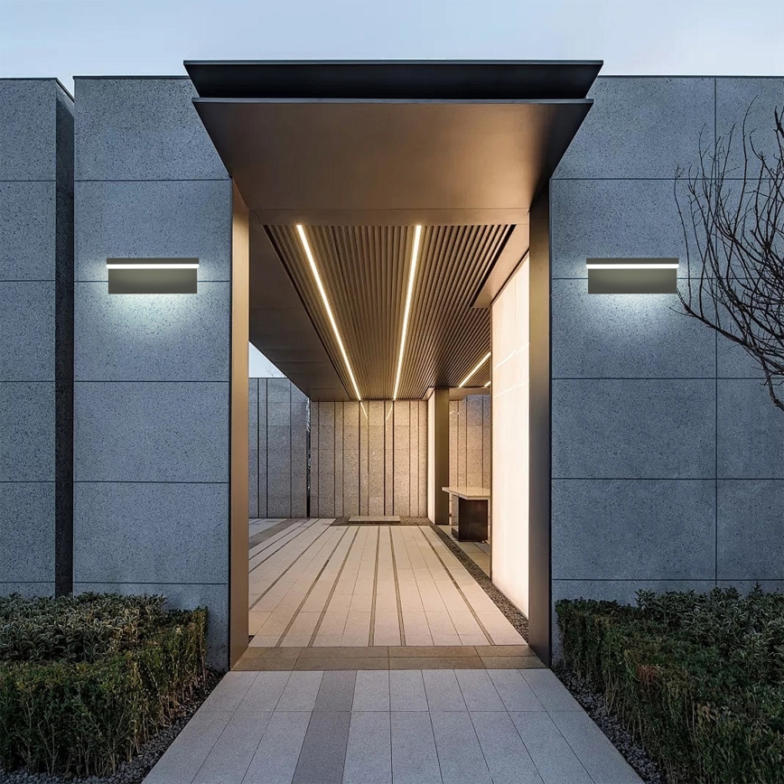 Brilagi - Zewnętrzny kinkiet LED TESSI LED/10W/230V czarny IP54