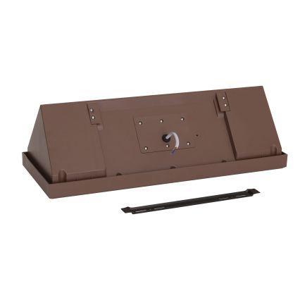 Brilagi - Zewnętrzny kinkiet LED TRIANGLE/42W/230V brązowy IP65