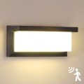 BRILAGI - zewnętrzny kinkiet LED z czujnikiem BRICKY LED/12W/230V antracyt IP54
