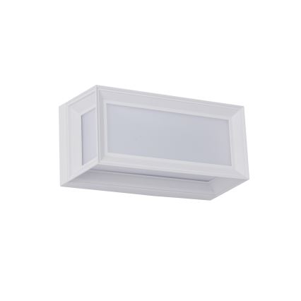 Brilagi - LED zewnętrzna oprawa ścienna z czujnikiem PARKER LED/12W/230V biała IP44