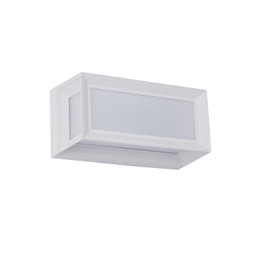 Brilagi - LED zewnętrzna oprawa ścienna z czujnikiem PARKER LED/12W/230V biała IP44