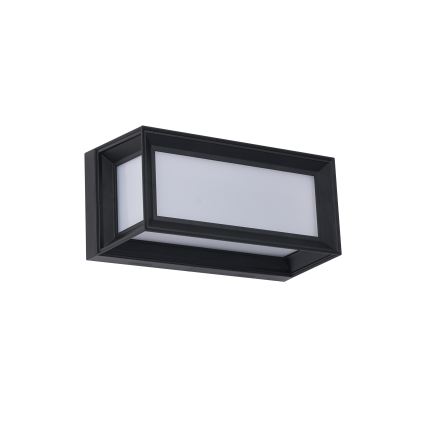 Brilagi - Zewnętrzny kinkiet LED z czujnikiem PARKER LED/12W/230V czarny IP44