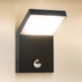 Brilagi - zewnętrzny kinkiet LED z czujnikiem RIANO LED/8W/230V antracyt IP65