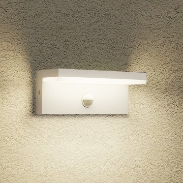 Brilagi - zewnętrzny kinkiet LED z czujnikiem TESSI LED/10W/230V biały IP54
