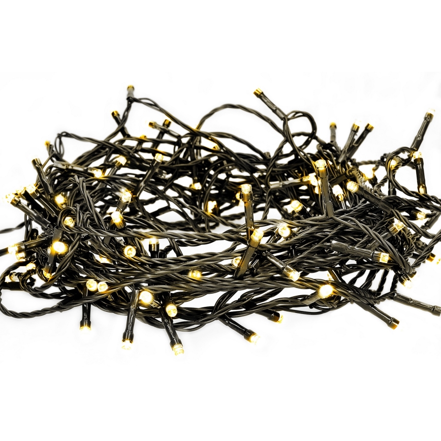 Brilagi - zewnętrzny łańcuch świąteczny LED 100xLED/8 funkcji 13 m IP44 ciepła biała