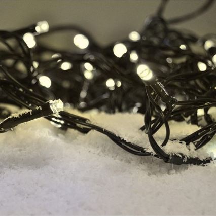 Brilagi - zewnętrzny łańcuch świąteczny LED 100xLED/8 funkcji 13 m IP44 ciepła biała
