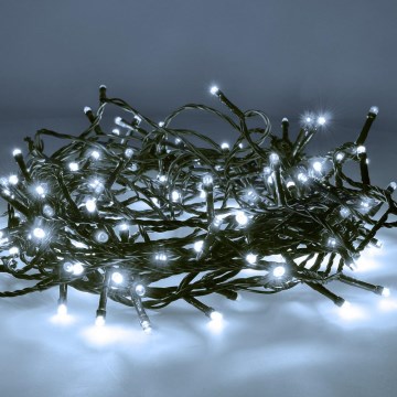 BRILAGI - Zewnętrzny łańcuch świąteczny LED 100xLED/8 funkcji 13 m IP44 zimna biel