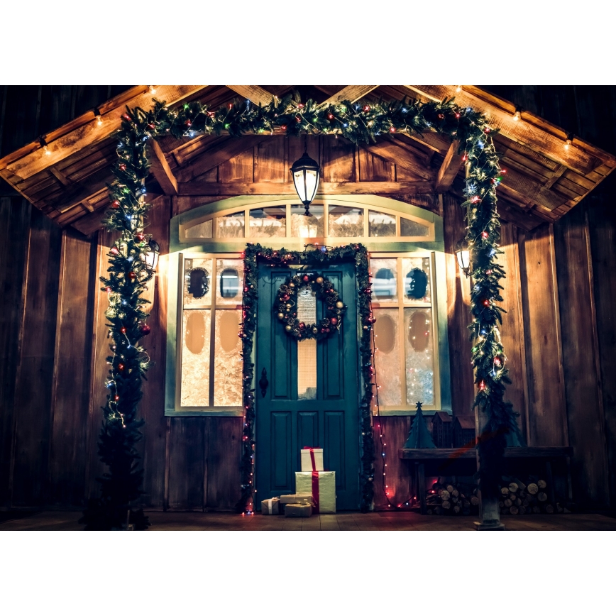 Brilagi - Zewnętrzny łańcuch świąteczny LED 200xLED/2 funkcje 25m IP44 wielokolorowy