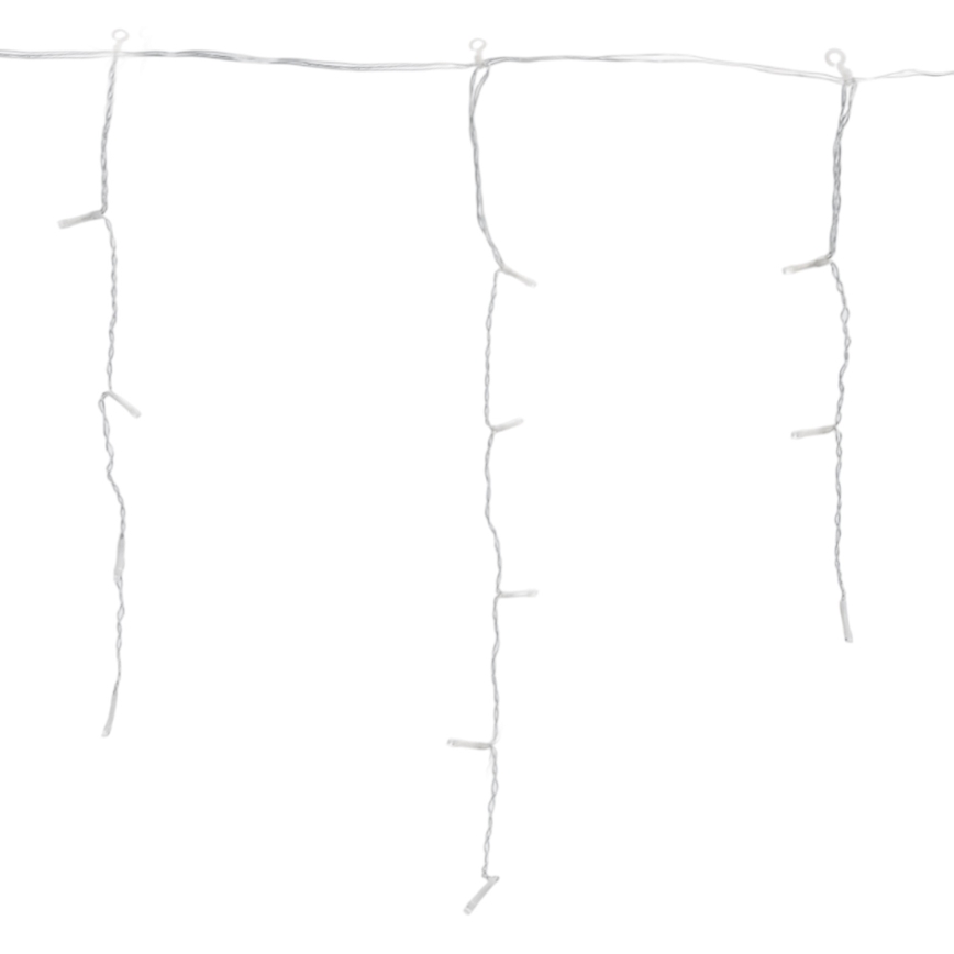 Brilagi - Zewnętrzny łańcuch świetlny LED 400xLED/8 funkcji 23x0,6m IP44 zimne białe światło