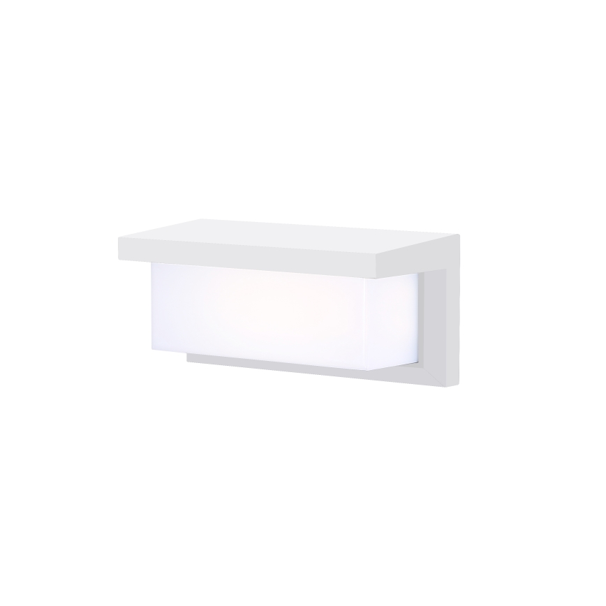 Brilagi - ściemnialny zewnętrzny kinkiet LED BRICKY 1xE27/6W/230V 2700-6500K IP54 biały