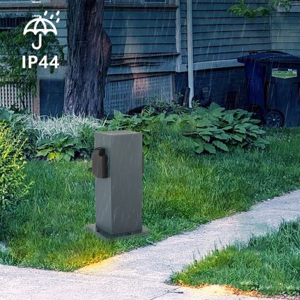 Brilagi - Zewnętrzny słupek zasilający PILLAR 1Z SCHUKO 230V IP44 antracyt