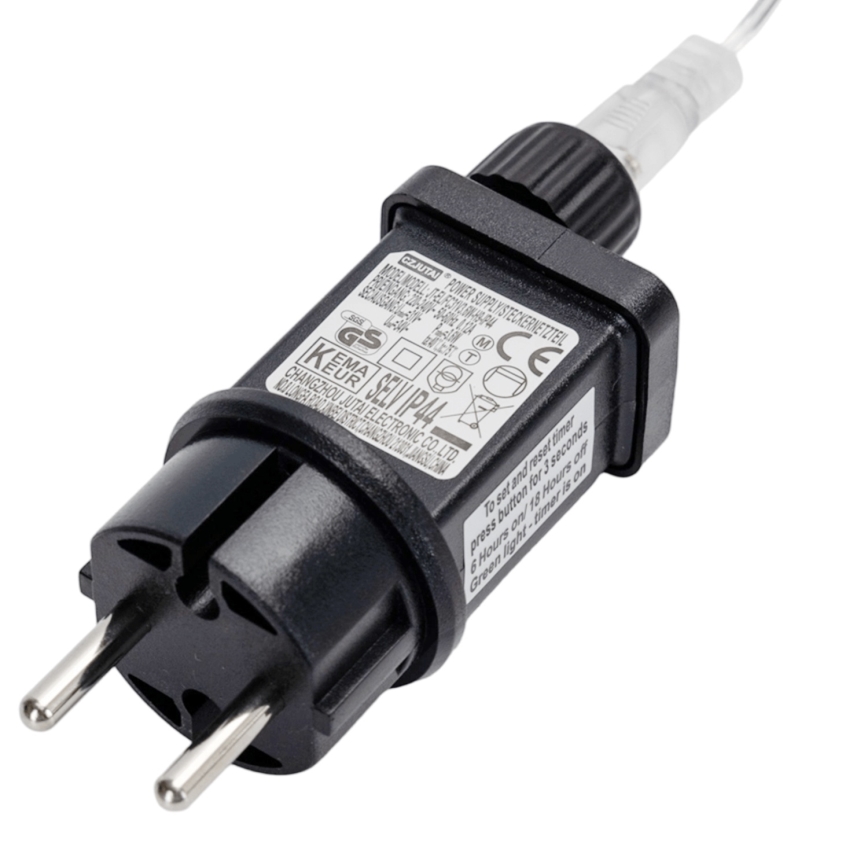 Brilagi - Zewnętrzny świąteczny łańcuch LED 400xLED/8 funkcji 23x0,6m IP44 ciepła biała