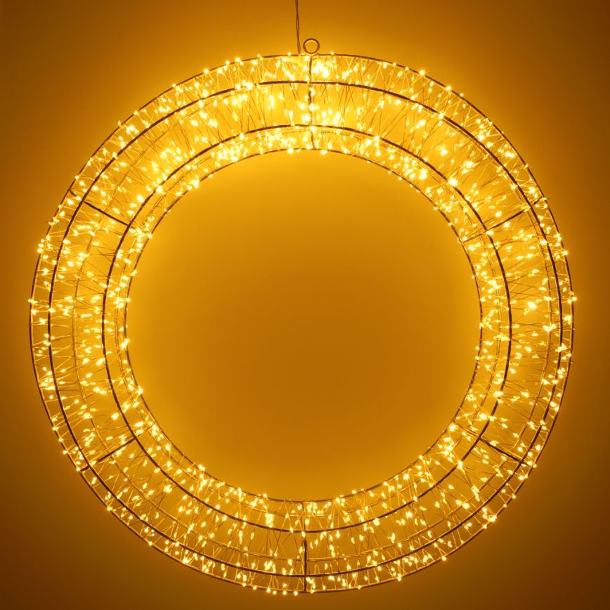 Brilagi - Zewnętrzny wieniec świąteczny LED/6W/230V IP44