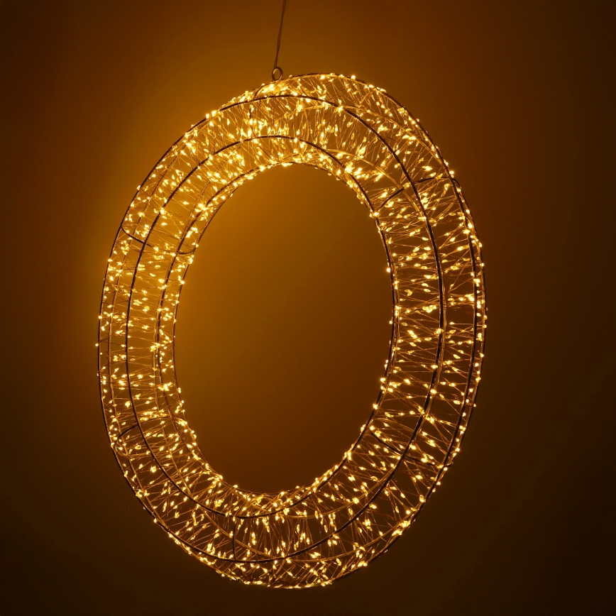 Brilagi - Zewnętrzny wieniec świąteczny LED/6W/230V IP44