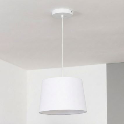 Brilagi - Żyrandol LED na lince CERIA 1xE27/40W/230V, śr. 30 cm, biały