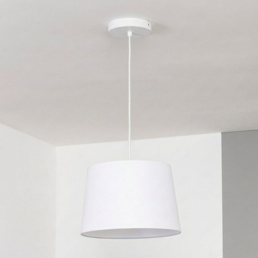 Brilagi - Żyrandol LED na lince CERIA 1xE27/40W/230V, śr. 30 cm, biały