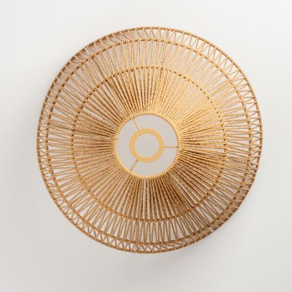 Brilagi - Żyrandol LED na lince CERIA BOHO 1xE27/40W/230V, średnica 70 cm, brązowy