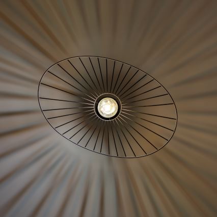 Brilagi - Żyrandol LED na lince CERIA WIRE 1xE27/40W/230V 40x56 cm czarny