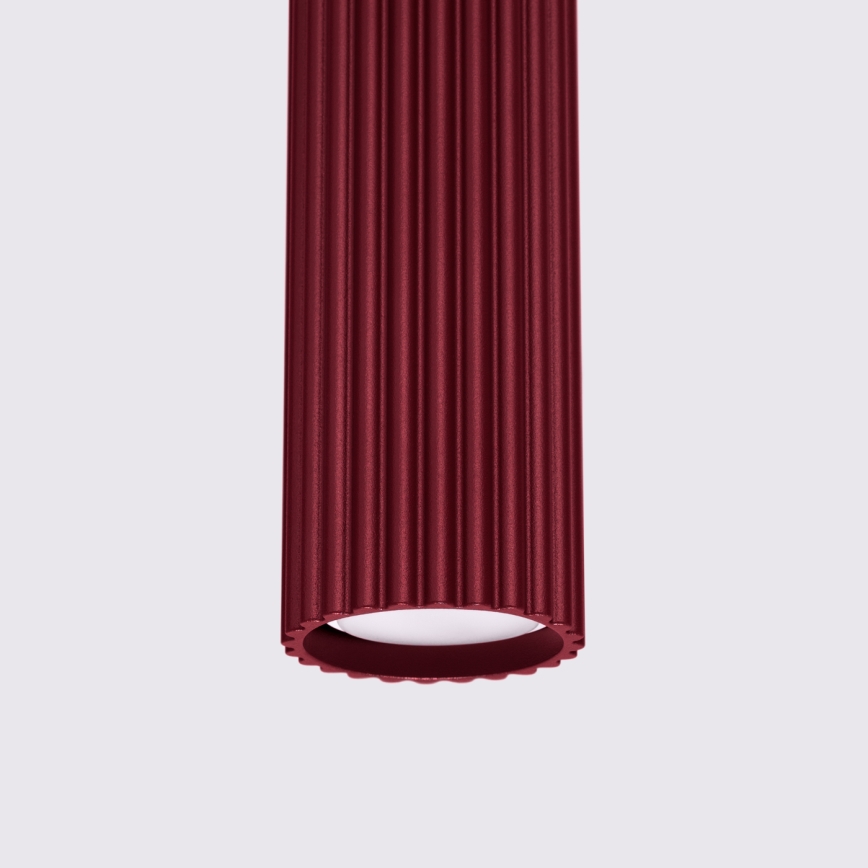 Brilagi - Żyrandol LED na lince CRESTO 1xGU10/10W/230V bordowy