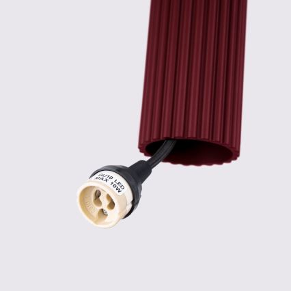 Brilagi - Żyrandol LED na lince CRESTO 1xGU10/10W/230V bordowy