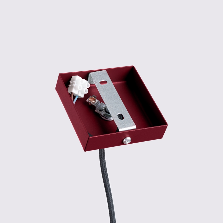 Brilagi - Żyrandol LED na lince CRESTO 1xGU10/10W/230V bordowy