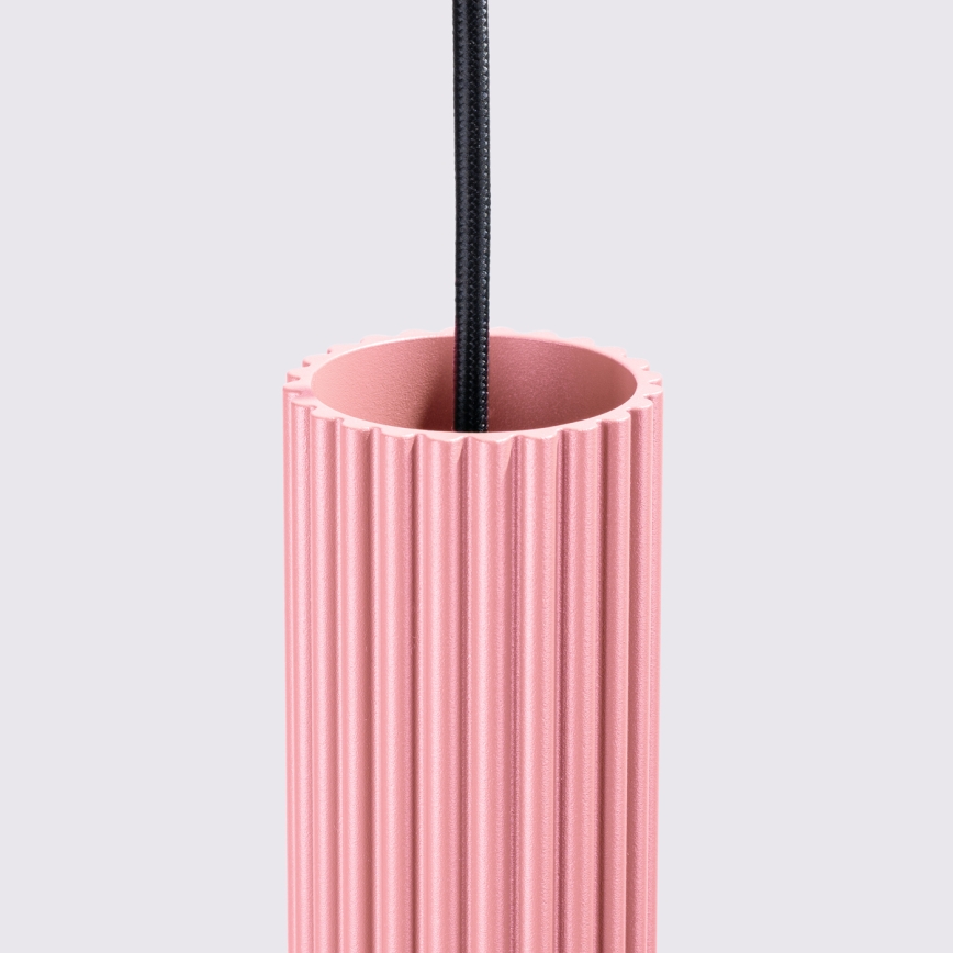 Brilagi - żyrandol LED na lince CRESTO 1xGU10/10W/230V różowy