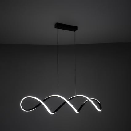 Brilagi - Żyrandol LED na lince DNA LED/41W/230V 4100K czarny