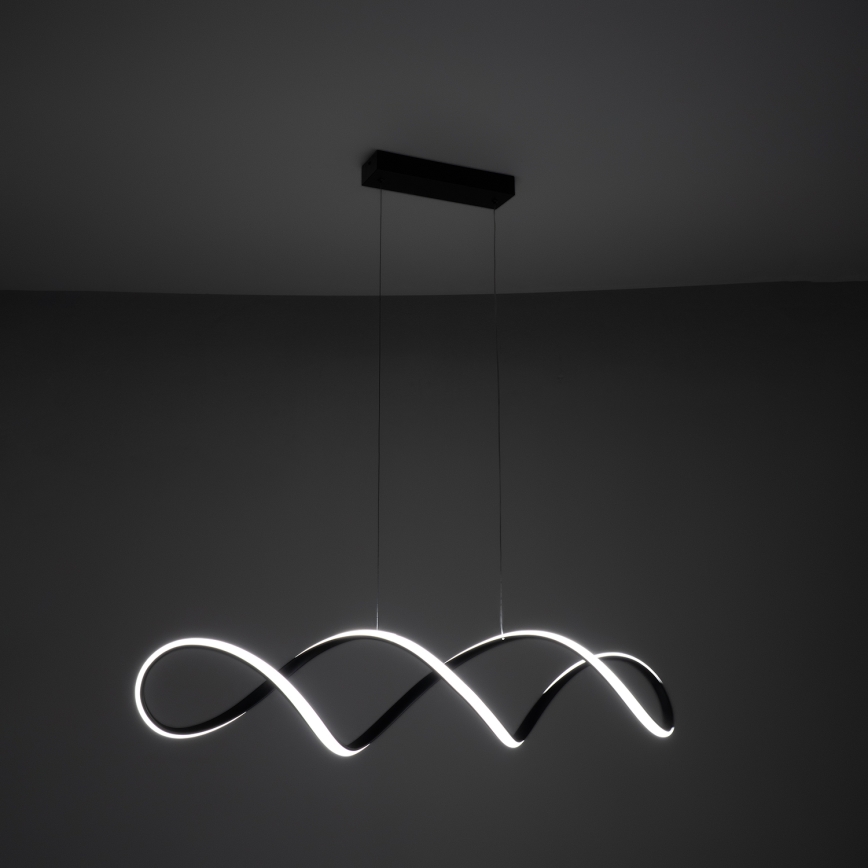 Brilagi - Żyrandol LED na lince DNA LED/41W/230V 4100K czarny
